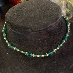 Handcrafted Swarovski Crystal Ankle Bracelet